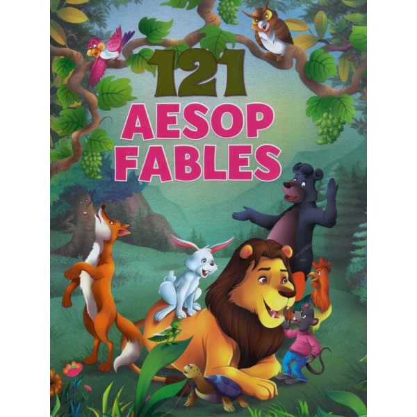 Aesop Fables - 121 Stories In 1 Book - Story Book